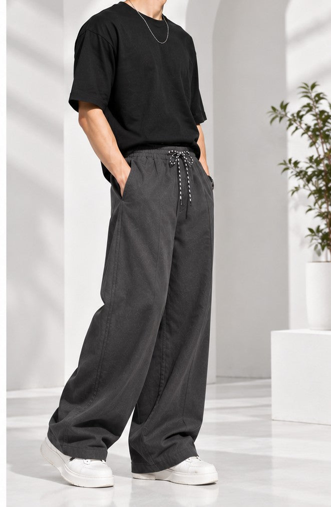 SRAIGHT FIT BAGGY TROUSER