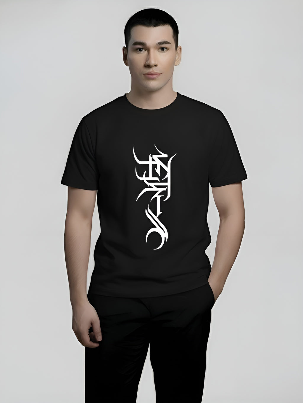 Men's Comic-Inspired Graphic Tee