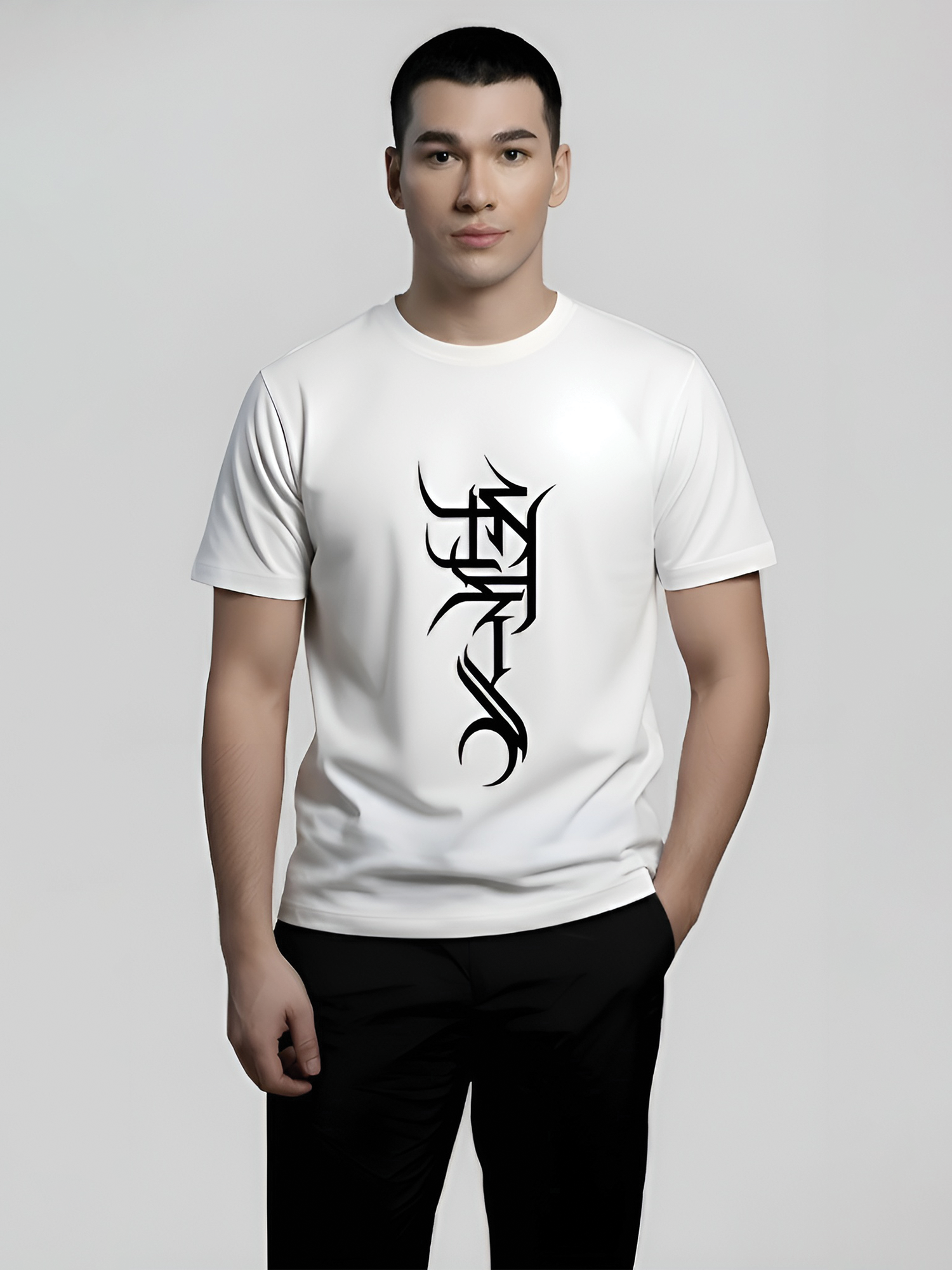 Men's Comic-Inspired Graphic Tee