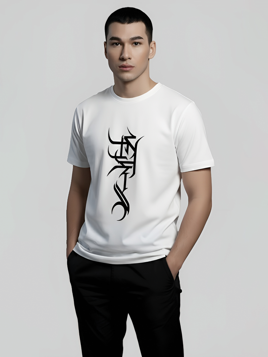 Men's Comic-Inspired Graphic Tee