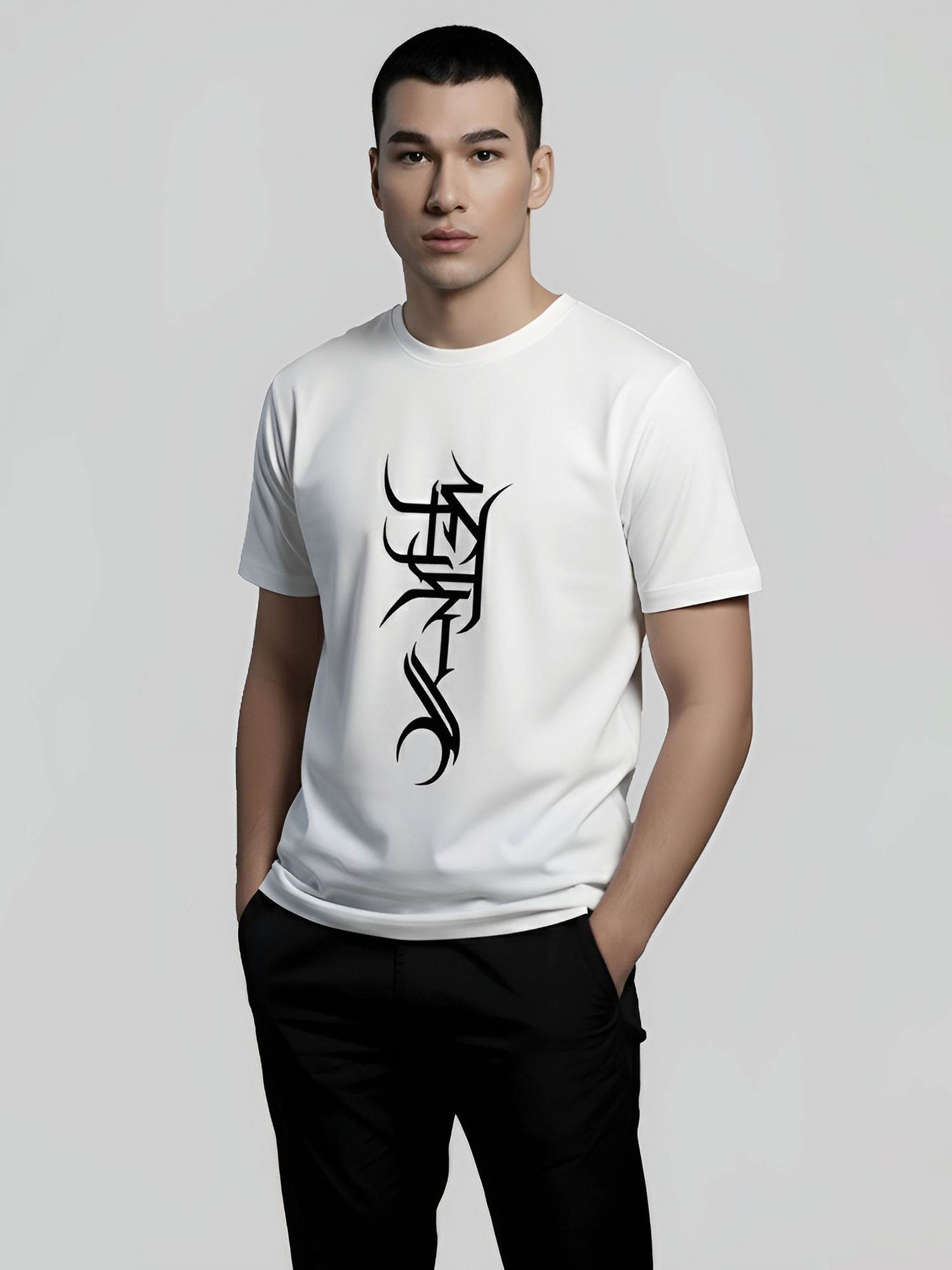 Men's Comic-Inspired Graphic Tee