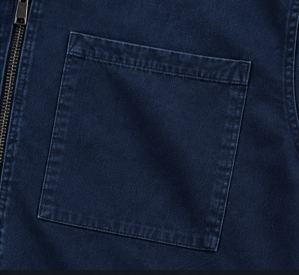 V NECK URBAN ZIPPER SHIRTS