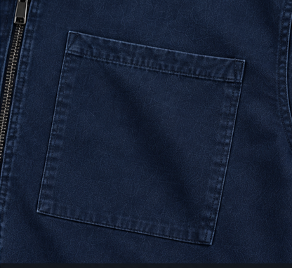 V NECK URBAN ZIPPER SHIRTS