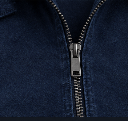 V NECK URBAN ZIPPER SHIRTS