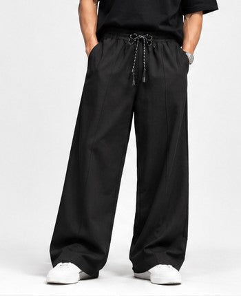 STRAIGHT FIT BAGGY TROUSER