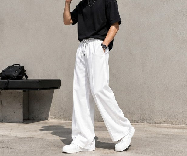 STRAIGHT FIT BAGGY TROUSER