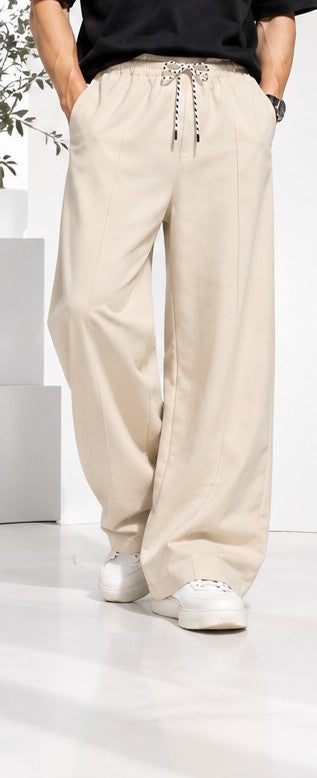 STRAIGHT FIT BAGGY TROUSER