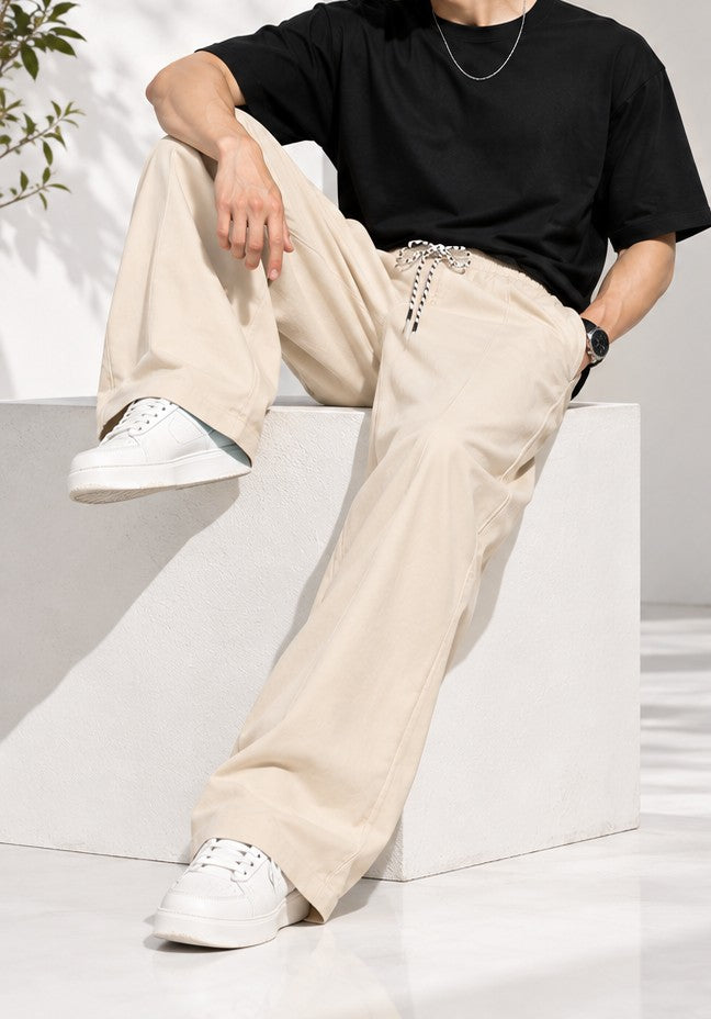STRAIGHT FIT BAGGY TROUSER