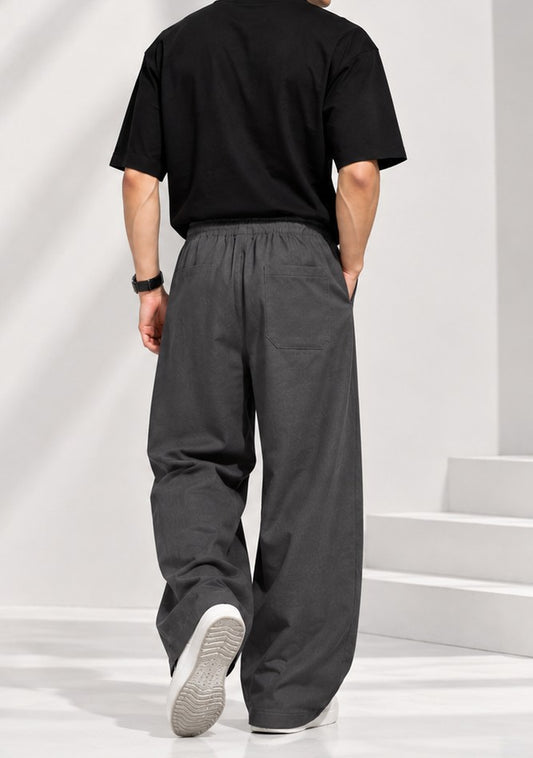 SRAIGHT FIT BAGGY TROUSER