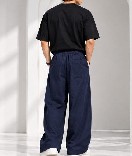 STRAIGHT FIT BAGGY TROUSER