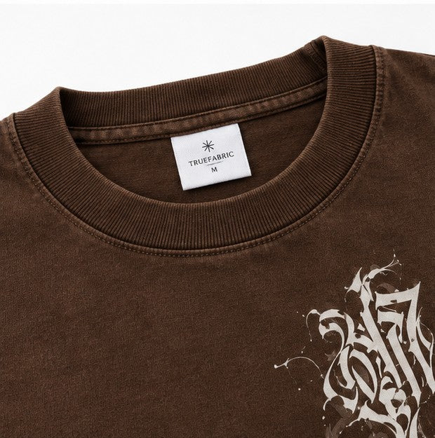 TRENDY DETAILED PRINTED T SHIRTS
