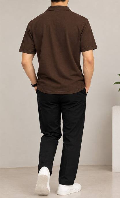 TRENDY V NECK SHIRTS
