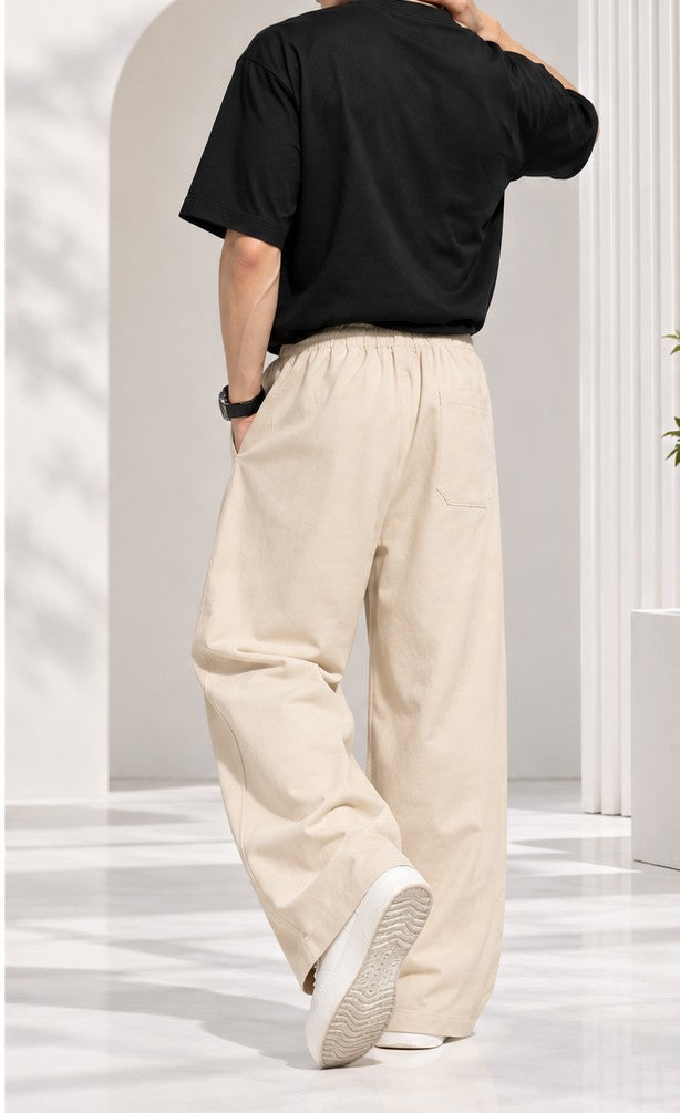 STRAIGHT FIT BAGGY TROUSER