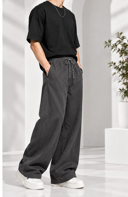 SRAIGHT FIT BAGGY TROUSER
