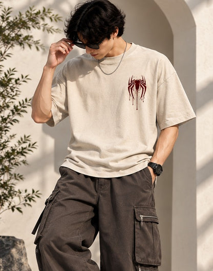 TRENDY DETAILED PRINTED T SHIRTS