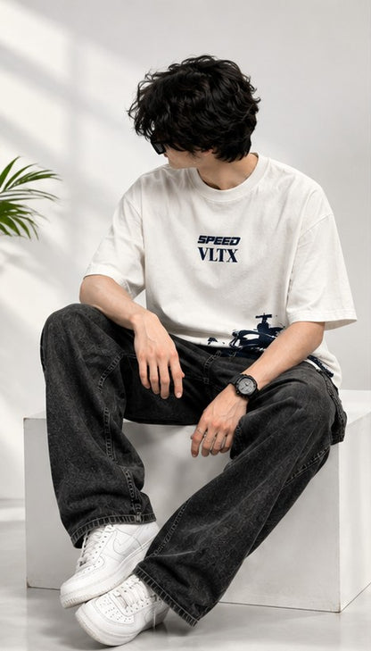 TRENDY DETAILED PRINTED T SHIRTS