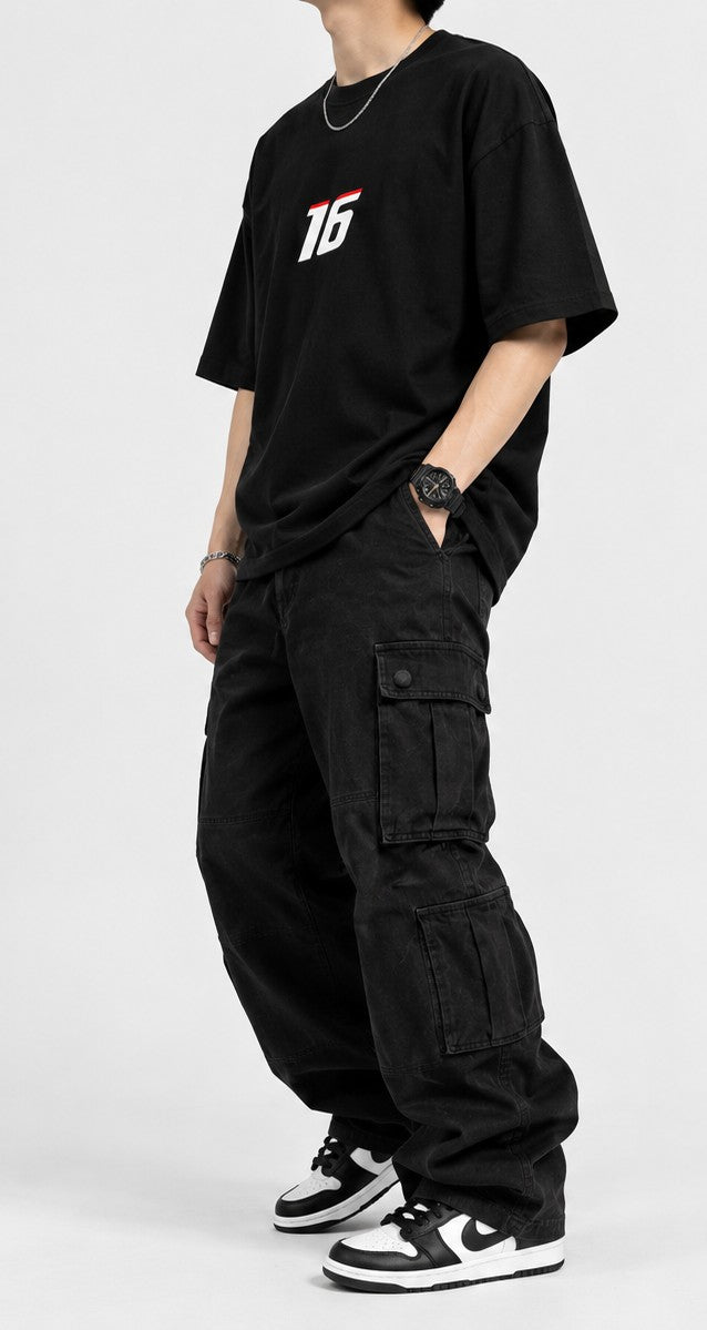 TRENDY DETAILED PRINTED T SHIRTS