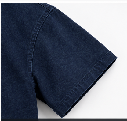 V NECK URBAN ZIPPER SHIRTS